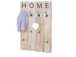 MCW Wandgarderobe C89 Home Shabby-Look Naturbraun