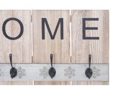 MCW Wandgarderobe C89 Home Shabby-Look Naturbraun