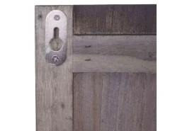 Online MCW Wandgarderobe C89 mit Pinnwand Shabby Dunkelgrau