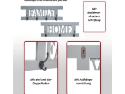 MCW Wandgarderobe C60 Shabby 2-teilig Shabby