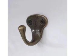 MCW Wandgarderobe D41 Willkommen 4 Haken Weiß