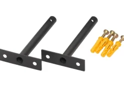 New MCW Wandregal H37 Schublade 8x80x25cm Shabby Grau