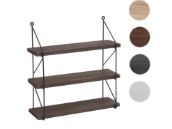 Online MCW Wandregal K78 40x40x13cm Dunkelbraun