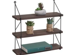 Online MCW Wandregal K78 40x40x13cm Dunkelbraun