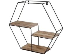 Online MCW Wandregal K76 43x49x11cm Natur