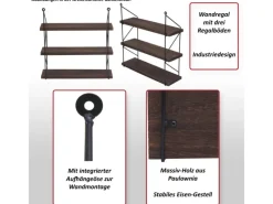 MCW Wandregal K78 40x40x13cm