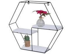 New MCW Wandregal K76 43x49x11cm Weiß