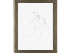 Outlet MDF-Bilderrahmen Venezia Gold-Silber 30 cm x 40 cm