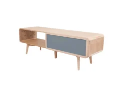 Clearance MeGusta FernsehTisch Grau Rechteckig (BxHxT) 120x45x60 cm TV Tisch Arturo