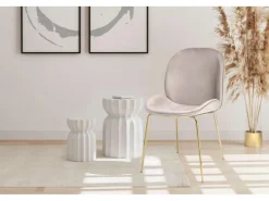 MeGusta Moderner Stuhl 2er-Set Polsterstuhl Esszimmerstuhl Emilia