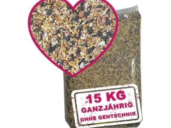Hot MeinWildvogel WILDVOGEL VITAL 15 kg Vogelfutter Ganzjahresfutter für Wildvögel und Gartenvögel Wildvogelfutter OHNE GENTECHNIK