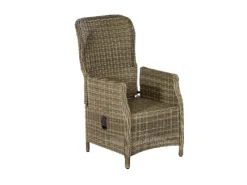 Clearance Merxx Riviera Set 9-tlg. Tisch Ø 120 cm Stahl Kunststoffgeflecht