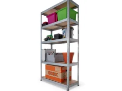 Discount Metall-Schwerlastregal Verzinkt 180 cm x 90 cm x 40 cm