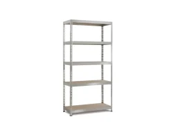 Metall-Schwerlast-Steckregal Verzinkt 180 cm x 90 cm x 40 cm