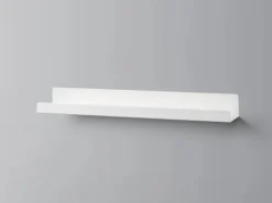 Outlet Metall-Wandregal Bix 80 cm x 9 cm x 6 cm Schwarz