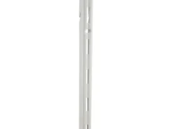 Best Metall-Wandschiene 1-reihig 100 cm Weiß Weiß Matt