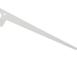 Hot Metall-Winkelträger 1-reihig 30 cm Weiß Weiß Matt