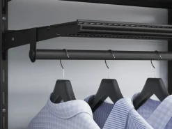 Metall-Winkelträger 1-reihig 30 cm Schwarz