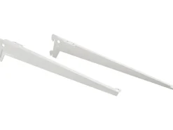 New Metall-Winkelträger-Set 1-reihig 38 cm Weiß