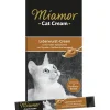 Miamor Katzen-Snack Cat Snack Leberwurst-Cream 6 x 15 g