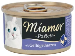 Miamor Pastete Geflügelherzen 85 g