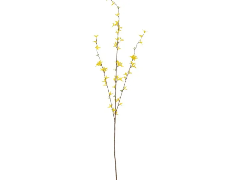Outlet Mica Decorations Forsythia Gelb 97 cm