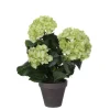 Mica Decorations Kunstpflanze Hortensien im Blumentopf Stan 40 cm cm x Ø 35 cm G