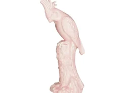 Discount Mica Decorations Papagei Rosa 14 cm x 9,5 cm x 30 cm