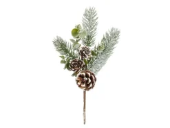 Mica Decorations Stecker Kieferzapfen Grün 25 cm