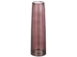 Mica Decorations Vase Glas Xandra 23,5 cm x Ø 7 cm Dunkelbraun