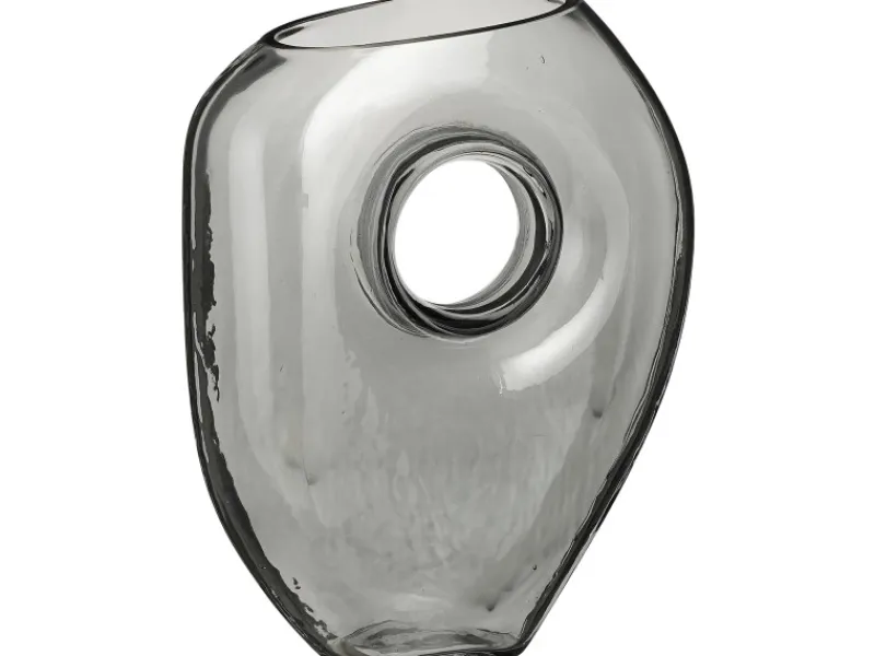 Hot Mica Decorations Vase Jay 18 cm x 7,5 cm x 22,5 cm Grau