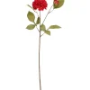 Mica Decorations Zweig Dahlie 62 cm Rot