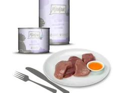 Outlet Mjamjam Nassfutter Kitten Vorzügliches Kalb mit Lachsöl 400 g