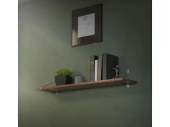 ML-Design 2 Stück Regalhalterung 265 mm Silber aus Stahl Haarnadel Regalwinkel