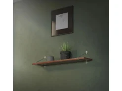 ML-Design 4 Stück Regalhalterung 220 mm aus Stahl Haarnadel Schwebe