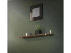 ML-Design 2 Stück Regalhalterung 20x4x14 cm aus Metall 8 Zoll L-Form Grau