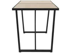 ML-Design Esstisch 140x70x75 cm Eiche Optik Rechteckiger für 6 Personen