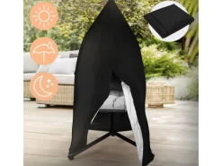 ML-Design Hängesessel Abdeckung mit Reißverschluss und Kordelzug 190x115 cm