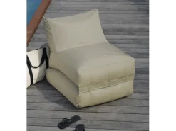 Clearance mokebo Outdoor Sitzsack Der Summerdream Bean Bag mit Füllung oder Gartenliege in Sand Beige