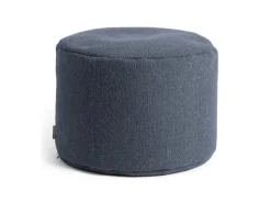 mokebo Pouf Hocker o Sitzhocker Der Ruhepouf Sitzpouf aus stoff in Blau