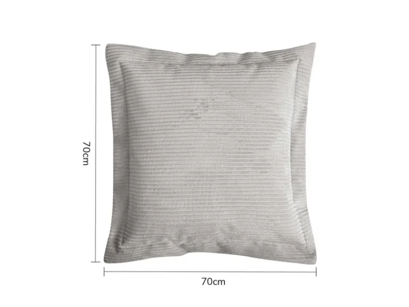 mokebo Sofakissen aus Cord Das Wölkchen Couchkissen oder Flatterkissen in