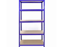 Best Monstershop 3 x Monster Racking T-Rax 90cm Lagerregal Blau mit Gratis Gummihammer