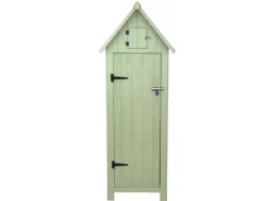 Monstershop Gartenschrank aus Holz Grün