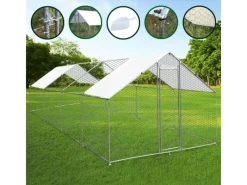 New Monstershop Hühner Freilauf 3m x 8m x 2m