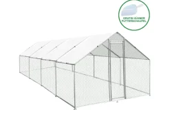 Outlet Monstershop Hühner Freilauf 4m x 8m x 2m