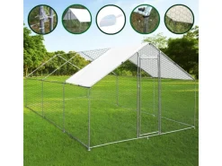 Outlet Monstershop Hühner Freilauf 4m x 6m x 2m