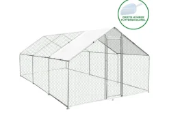 Outlet Monstershop Hühner Freilauf 4m x 6m x 2m