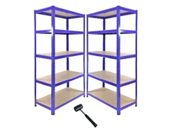 New Monstershop Monster Racking Sparangebot 1 x T-Rax 90cm Eckregal + 2 x T-Rax 90cm in Blau