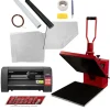 Monstershop Transferpresse 38 x 38cm & 360mm Vinyl-Schneideplotter im Set
