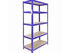 Sale Monstershop 5x Monster Racking T-Rax 90cm Lagerregal Blau mit Gratis Gummihammer